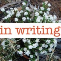 In Writing