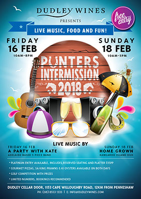 Punter S Intermission At Dudley Wines Kangaroo Island Official Website Authentic Kangaroo Island